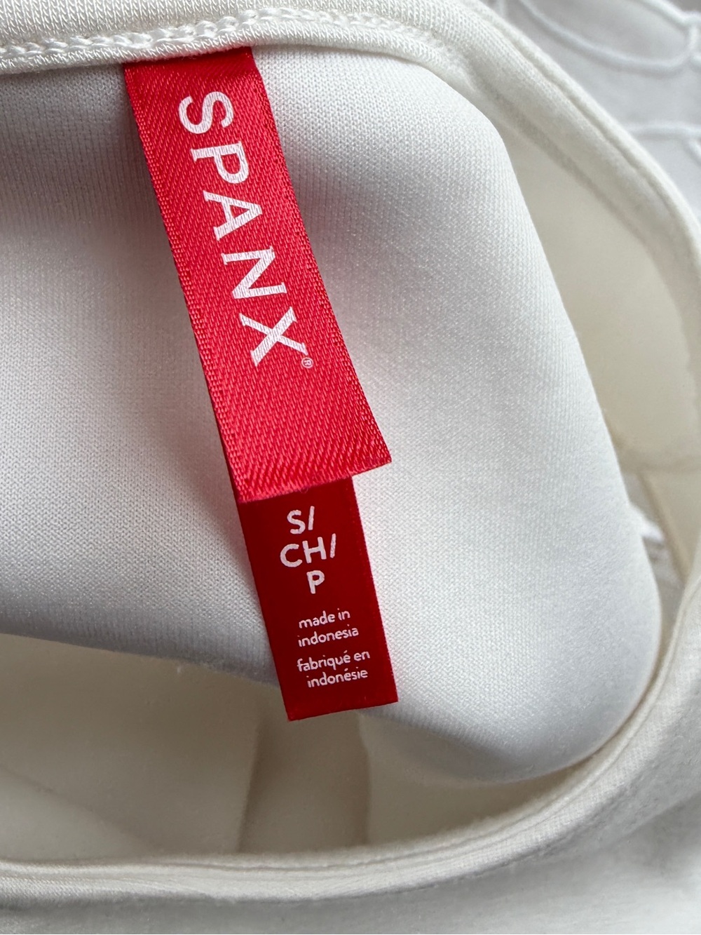 Spanx White Modal Stretchy Peplum Tank Top Shirt Blouse S - Picture 9 of 11
